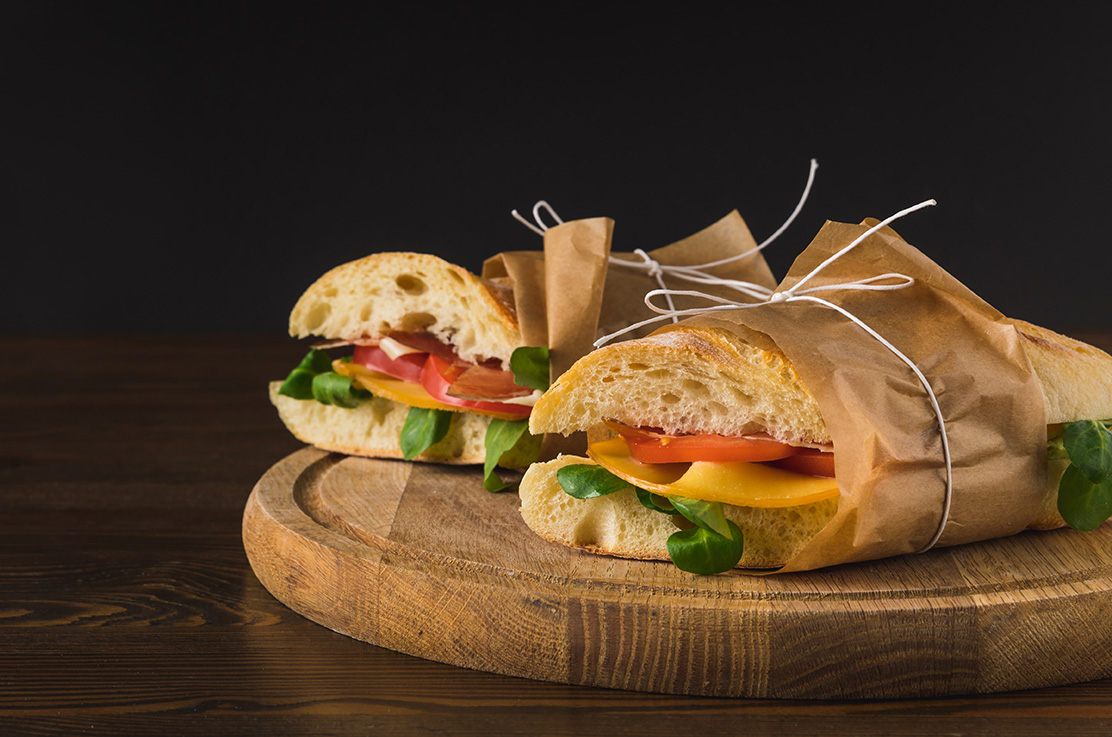 Fast Food und Essen zum Mitnehmen
