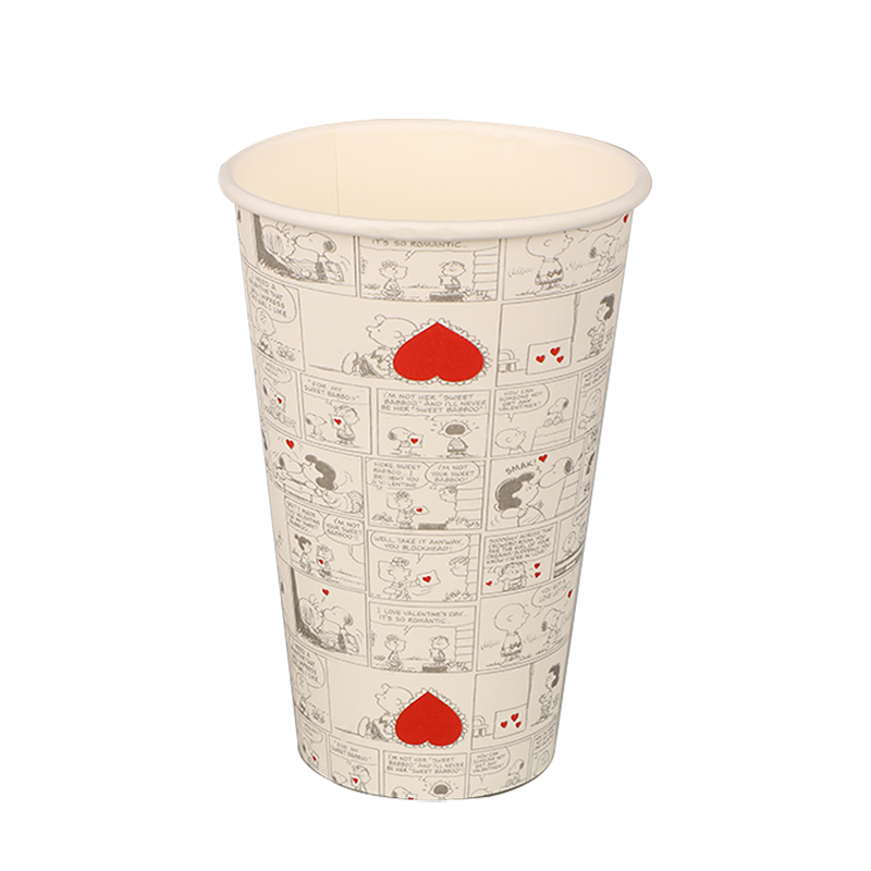 16oz Pappbecher für heißen Kaffee