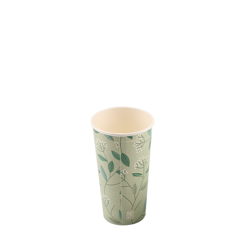 4oz Einweg-Heißpapierbecher
