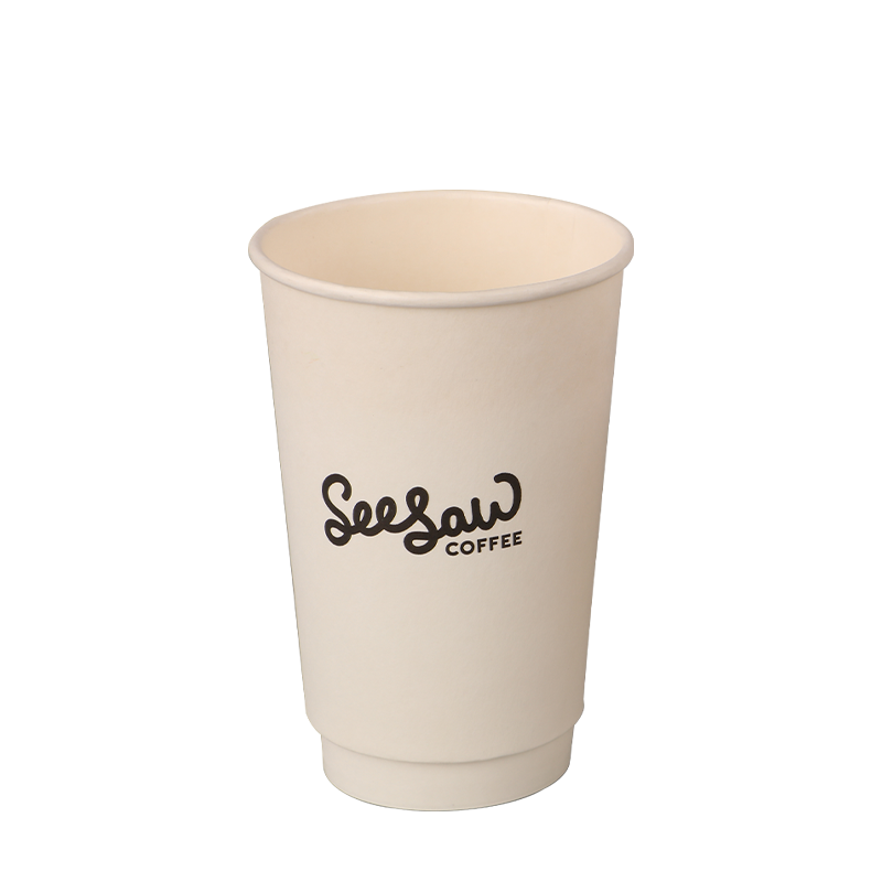 12oz isolierte doppelwandige Heißpapierbecher