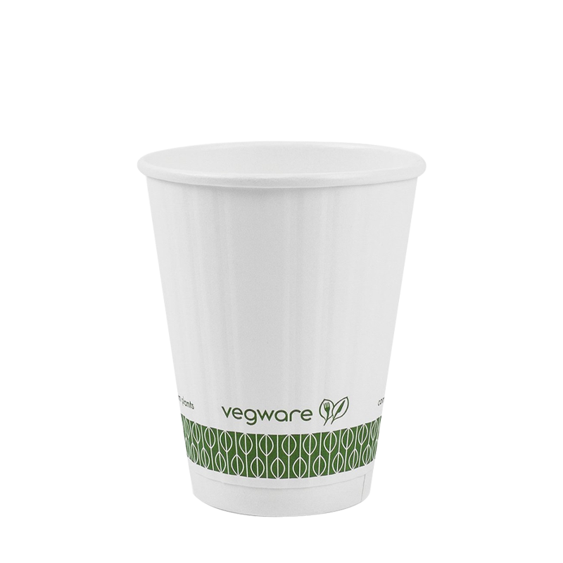 9oz gemusterter, geprägter Heißpapierbecher