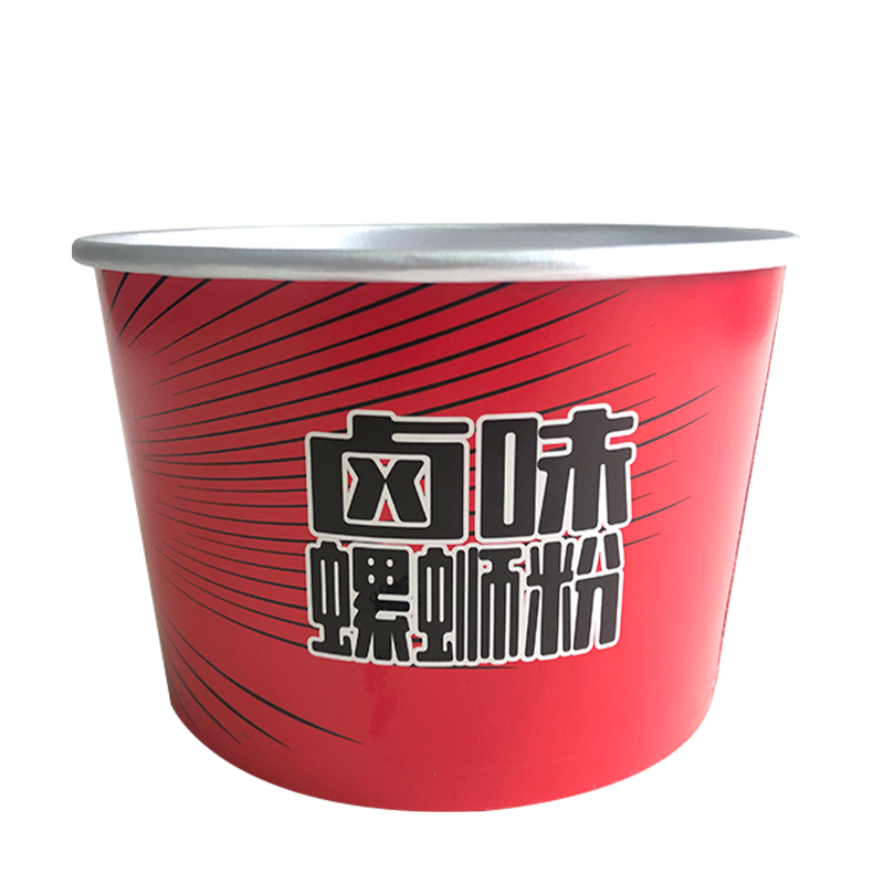 1750 ml Hochtemperatur-Salatschüssel aus silbernem Aluminium