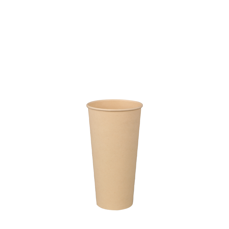 4oz Einweg-Bambus-Heißpapierbecher