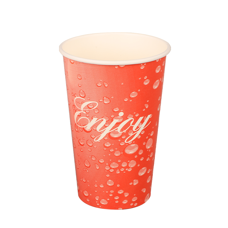 16oz recycelbare Kalttrink-Pappbecher