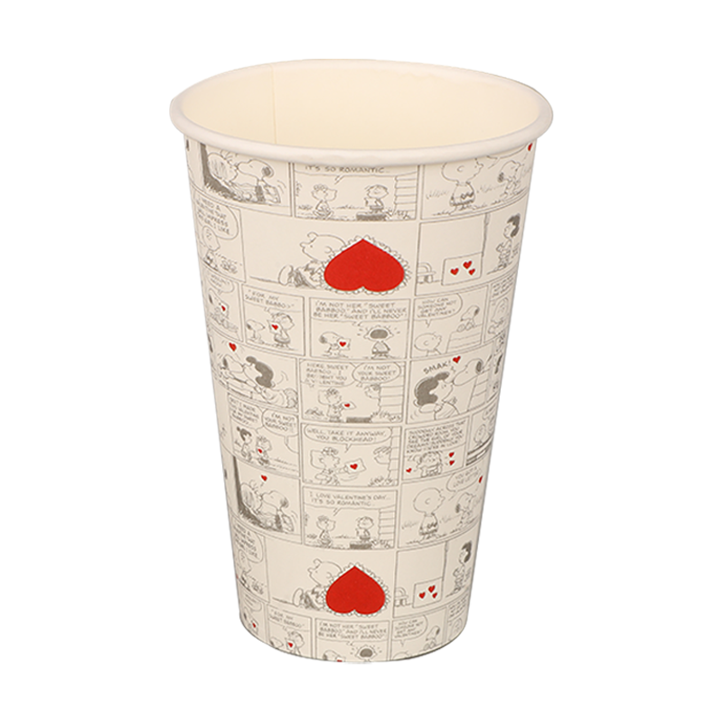 22oz Papierbecher mit wasserbasierter Beschichtung